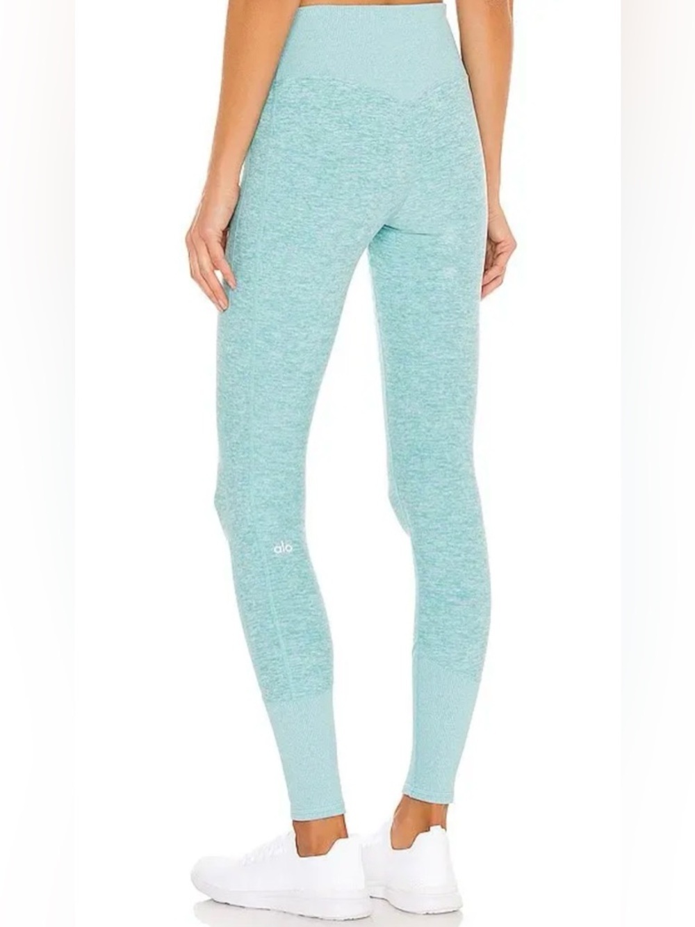 ALO Yoga High-Rise Seamless Legging in Mint
